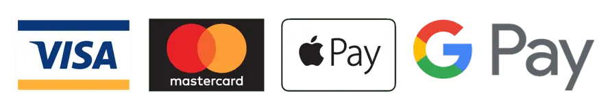 Visa, Mastercard, Apple Pay a Google Pay