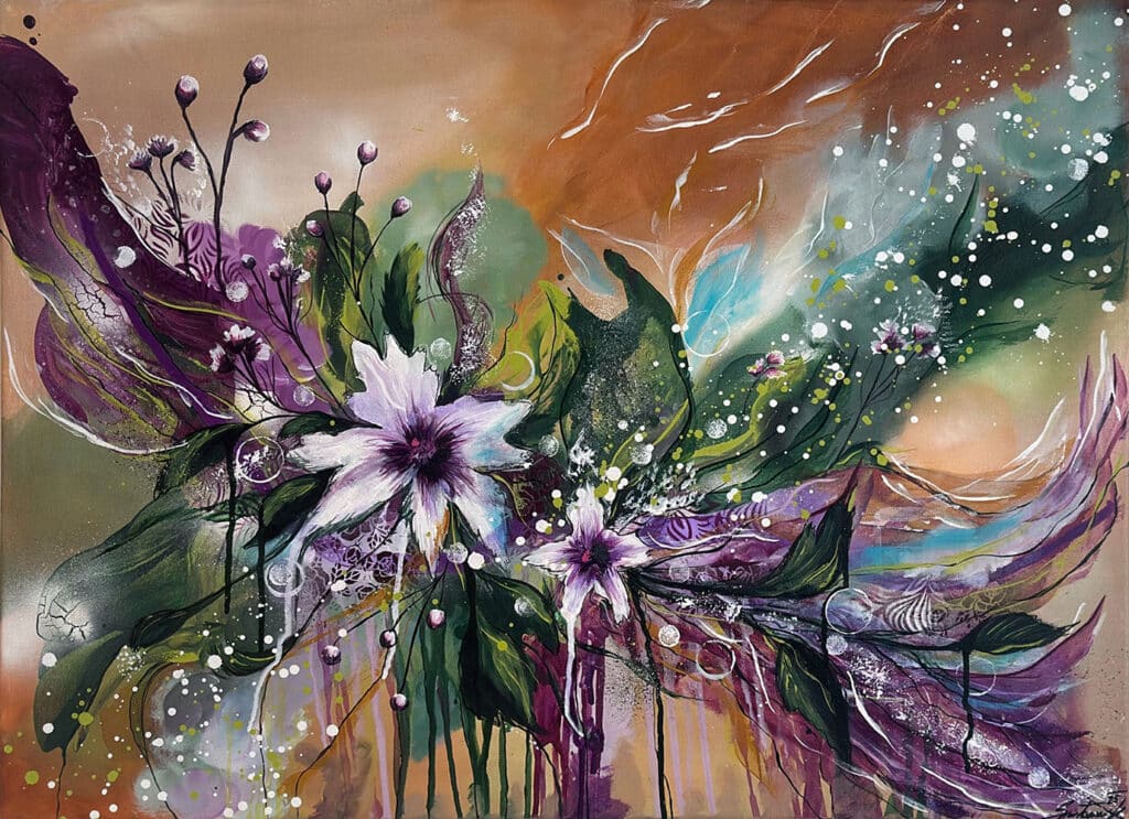 Abstraktní obraz Dobromysl