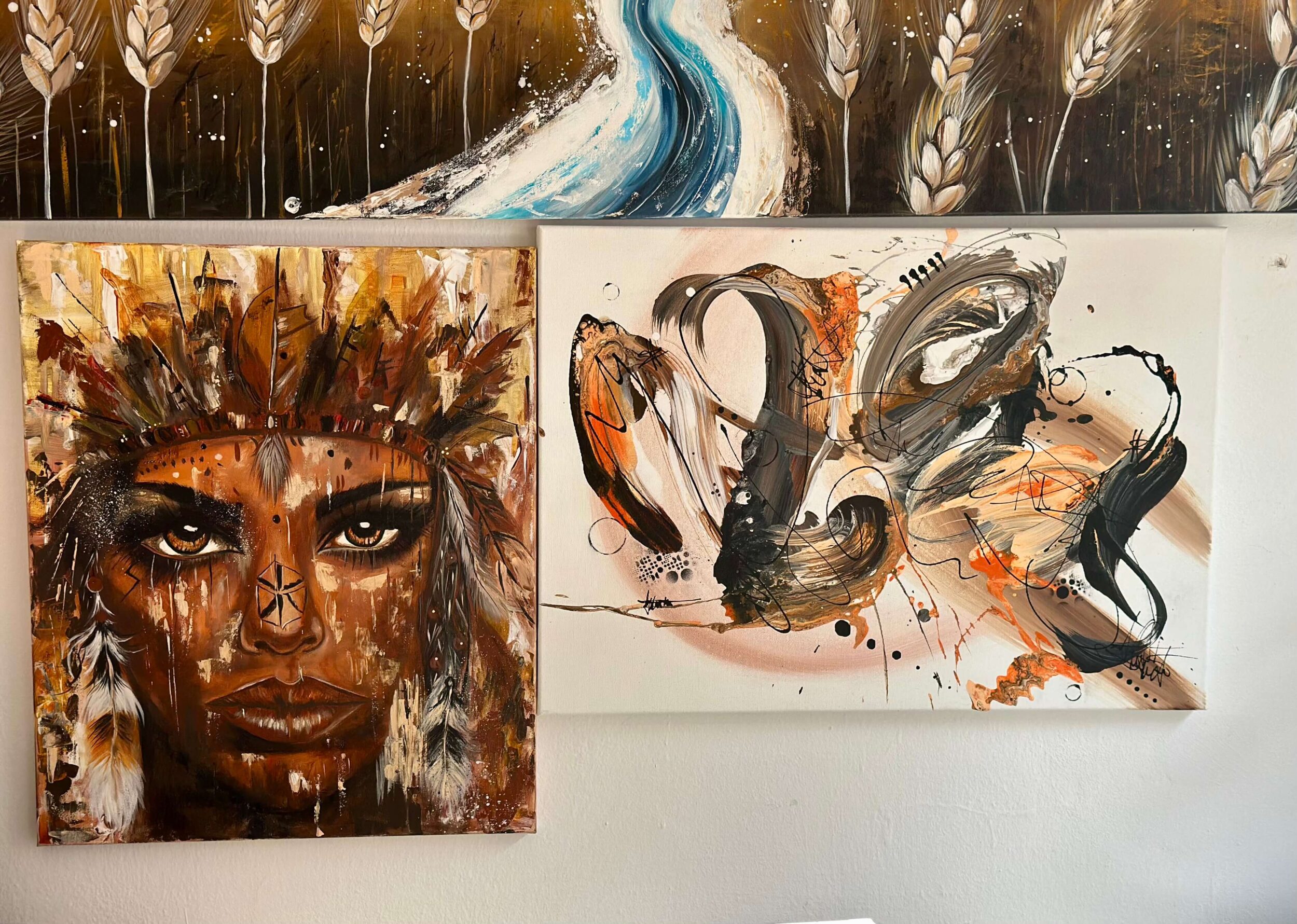 Duos Abstrakce Hlas a Vnitřní hlas